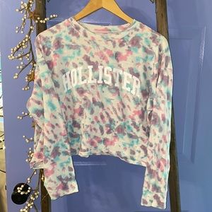 Hollister Long Sleeve Crop Tee
